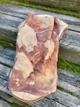 Load image into Gallery viewer, Botanically Dyed Wool & Silk Scarf