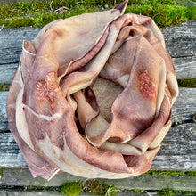 Load image into Gallery viewer, Botanically Dyed Wool & Silk Scarf