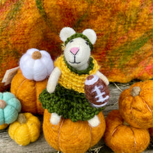 Load image into Gallery viewer, Goldie Green the Packer Mouse
