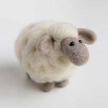 Load image into Gallery viewer, White Sheep Mini Needle Felting Kit