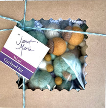 Load image into Gallery viewer, DIY Seafoam Pumpkin Wool Garland Kit