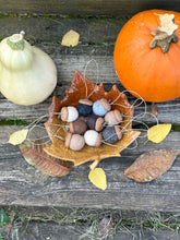 Load image into Gallery viewer, Hanging Acorn Ornament Set of 6