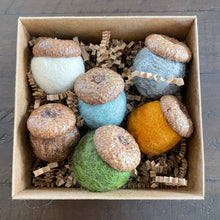 Load image into Gallery viewer, Felted Acorn Soaps - Set of 6