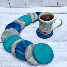 Load image into Gallery viewer, Individual Felted Wool Coasters