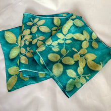 Load image into Gallery viewer, Botanically Dyed Silk Scarf