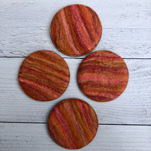 Load image into Gallery viewer, Felted Wool Coasters - Set of 4