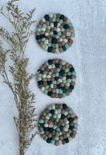 Load image into Gallery viewer, Felt Ball Coasters - Set of 2