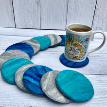 Load image into Gallery viewer, Individual Felted Wool Coasters