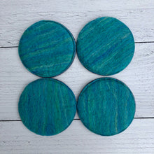 Load image into Gallery viewer, Felted Wool Coasters - Set of 4