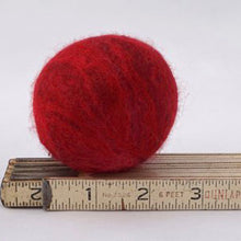 Load image into Gallery viewer, Felted Soap Ball - Holiday Red