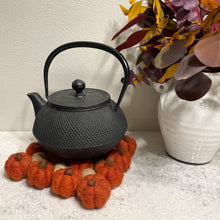 Load image into Gallery viewer, Felted Pumpkin Trivets - Pumpkin Spice
