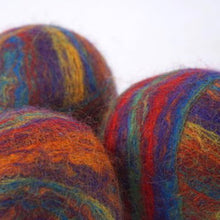 Load image into Gallery viewer, Felted Soap Ball - Rainbow