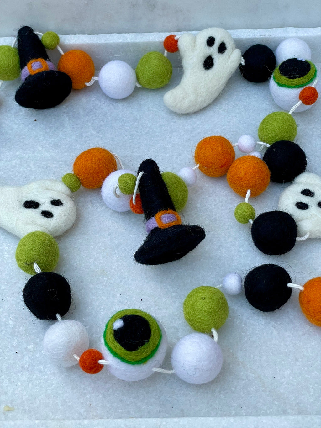 Halloween Wool Garland