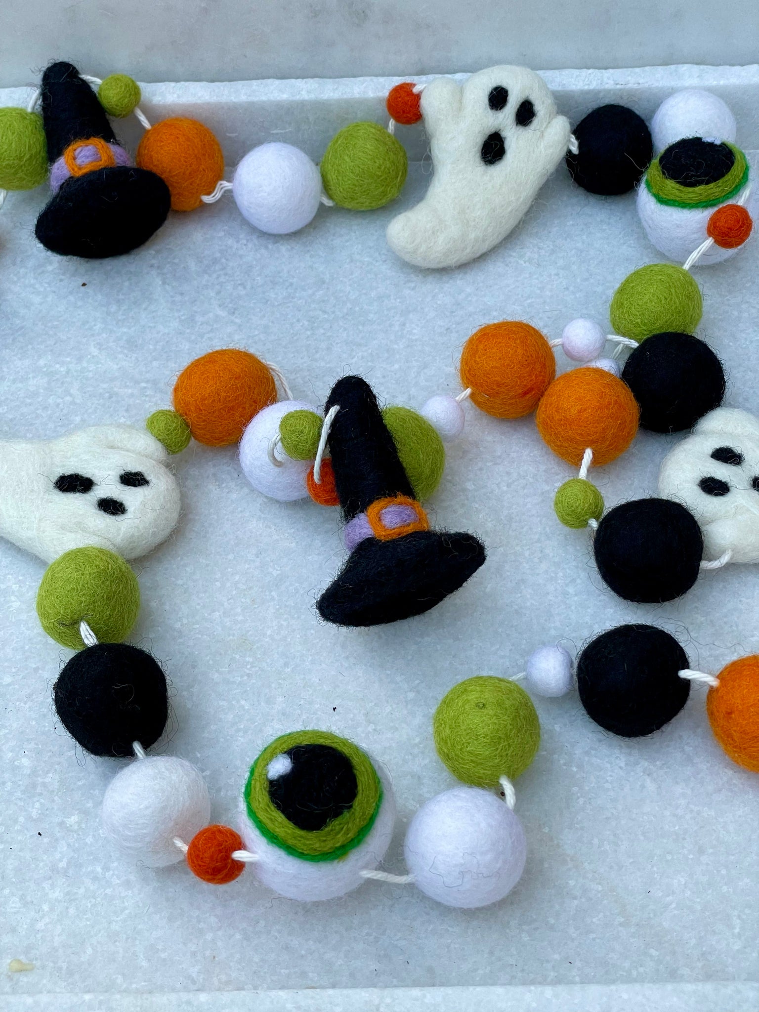 Halloween Wool Garland