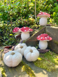 Felted Mushroom Soap