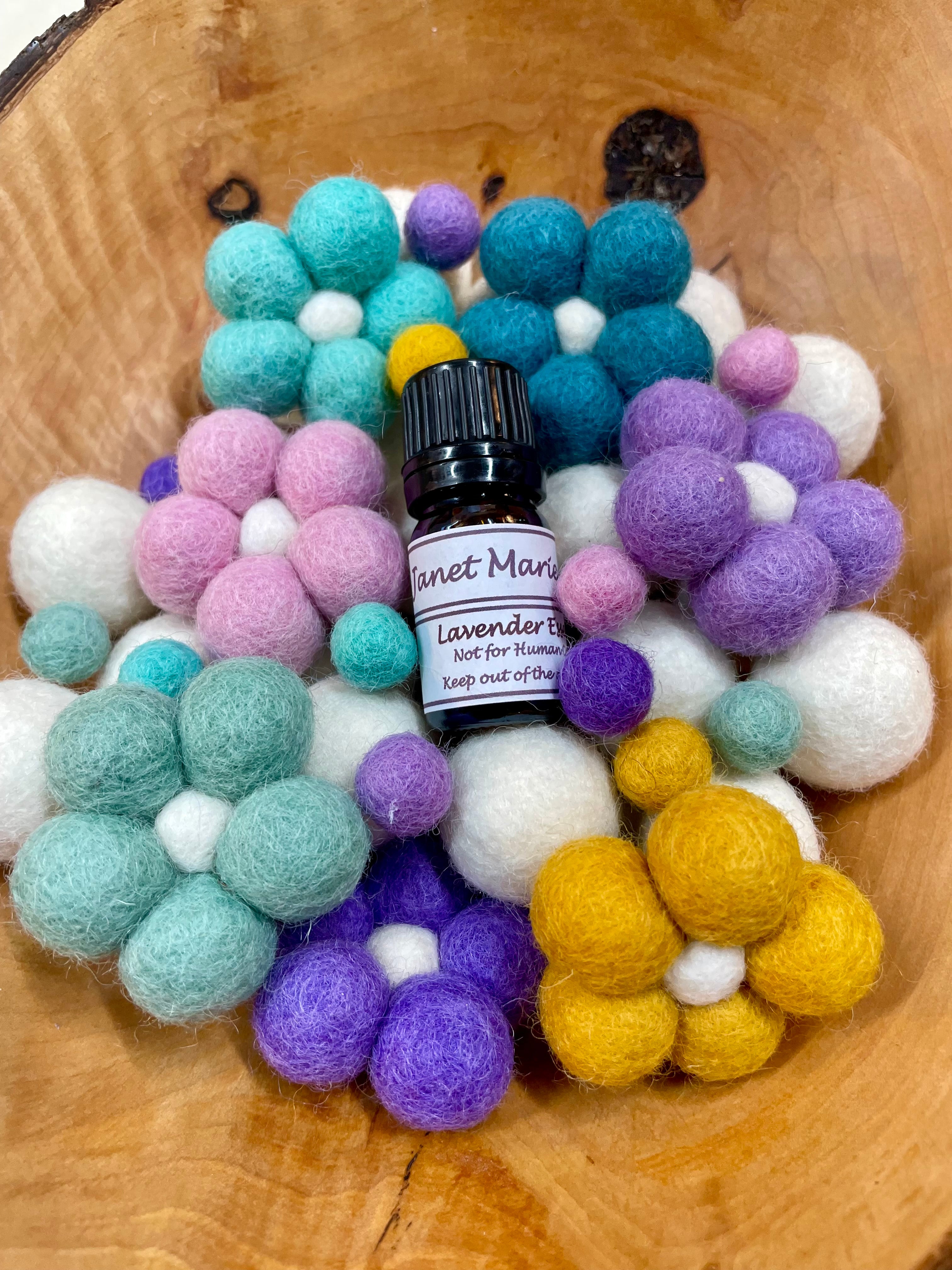 Flower Power Felt Potpourri Set