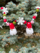 Load image into Gallery viewer, Gnome Wool Garland - Finished Garland or Kit