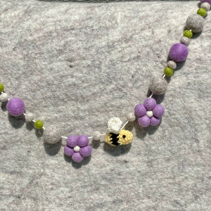Bee Garland - Lavender