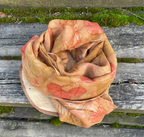 Botanically Dyed Wool & Silk Scarf