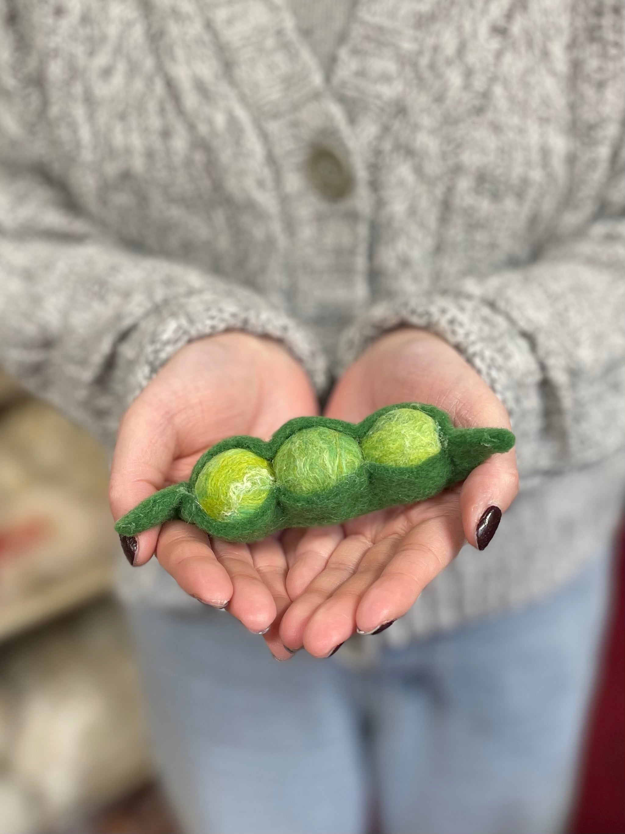 Peas in a Pod Felted Soaps