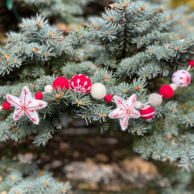 Scandinavian Wool Garland - Finished Garland or Kit