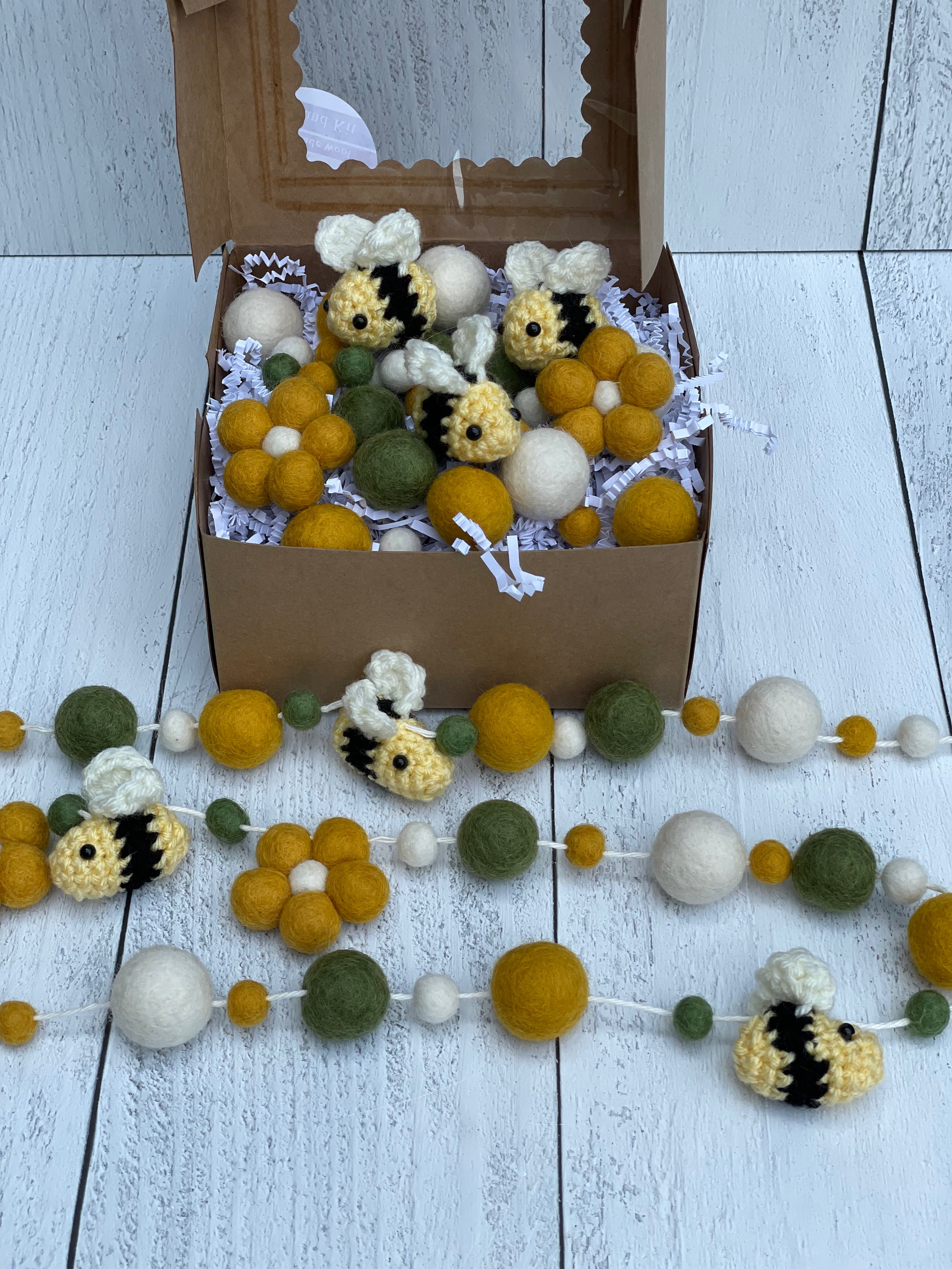 DIY Bee Garland Kit