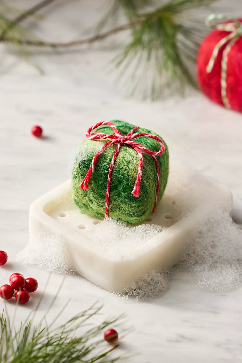 Holiday Gifts Felted Soaps