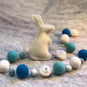 Easter Bunny Garland - Blue