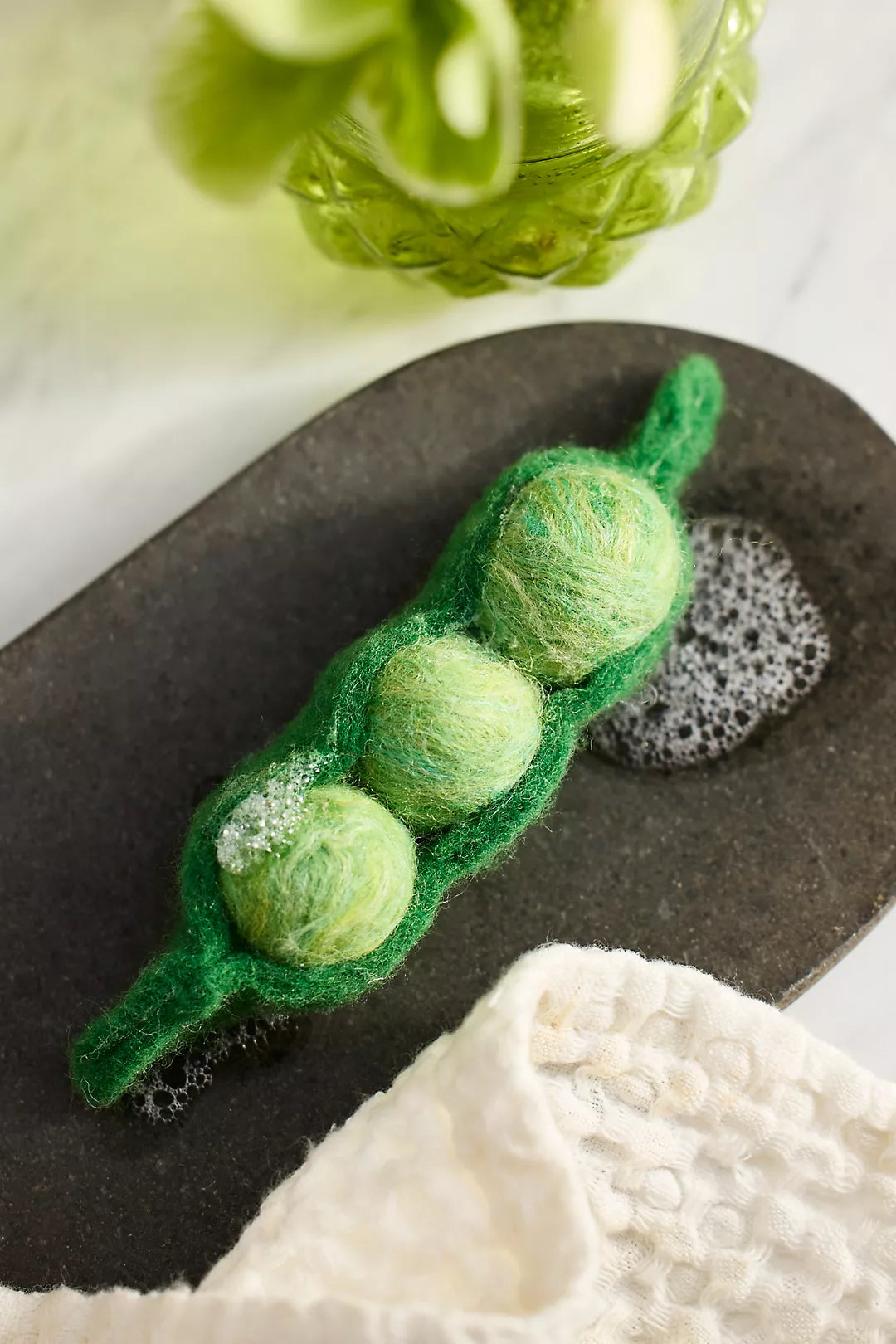 Peas in a Pod Felted Soaps