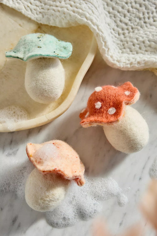 Felted Mushroom Soap - Multiple Colors & Scents