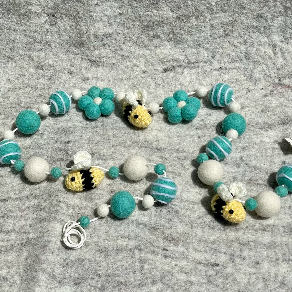 Bee Garland - Teal