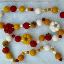 Load image into Gallery viewer, Spiced Cider Wool Garland