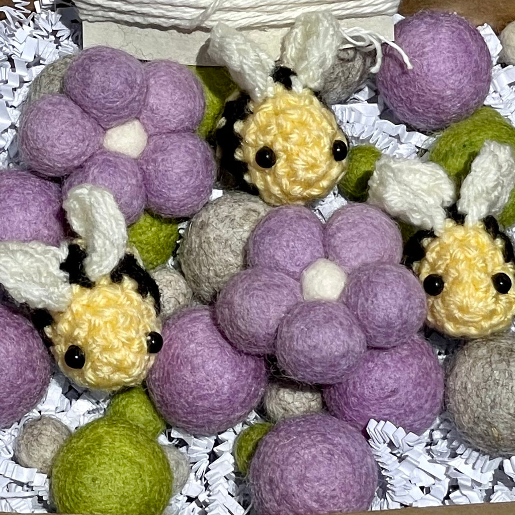 DIY Bee Garland Kit