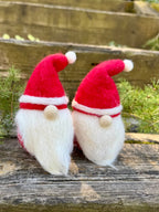 Santa Gnome Felted Soap