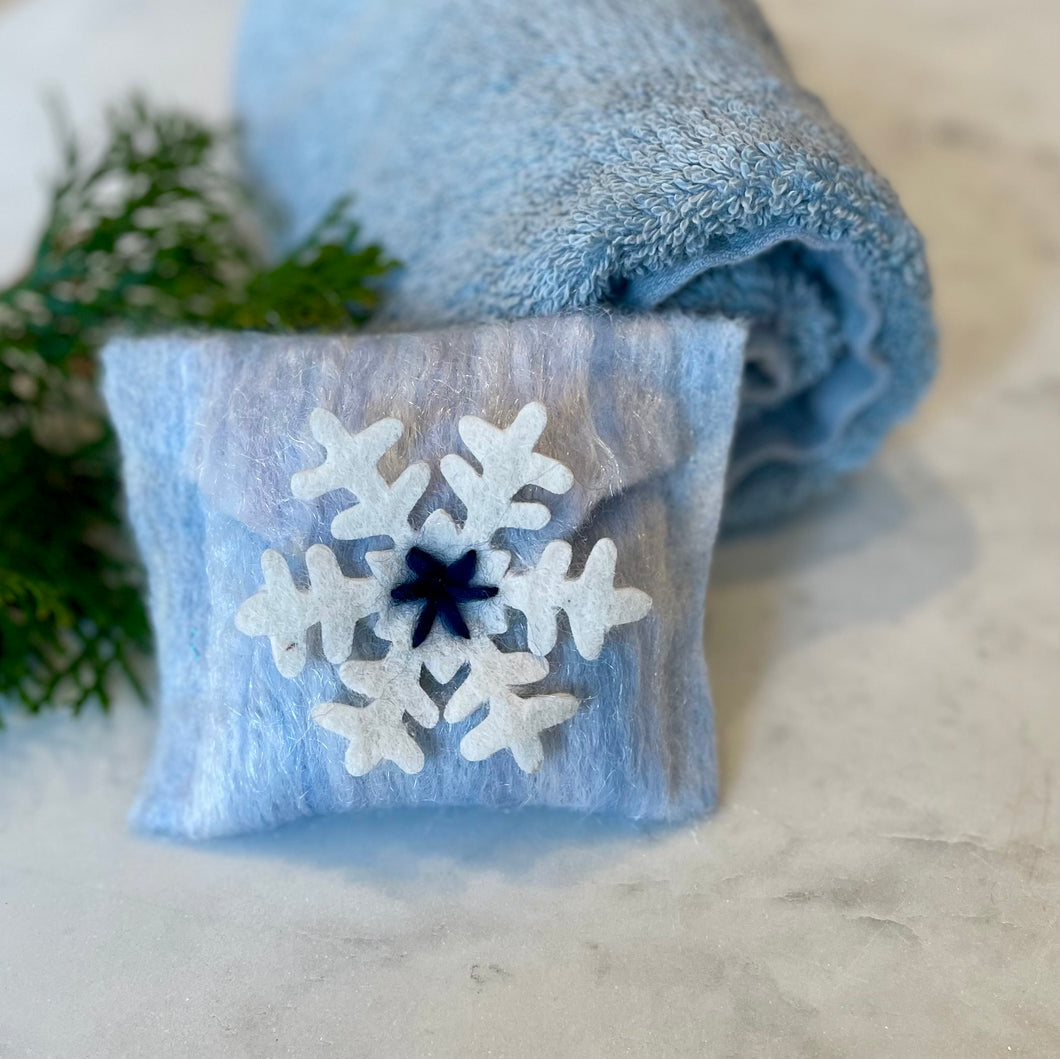 Snowflake Letter Soap Sachets - Multiple Scents
