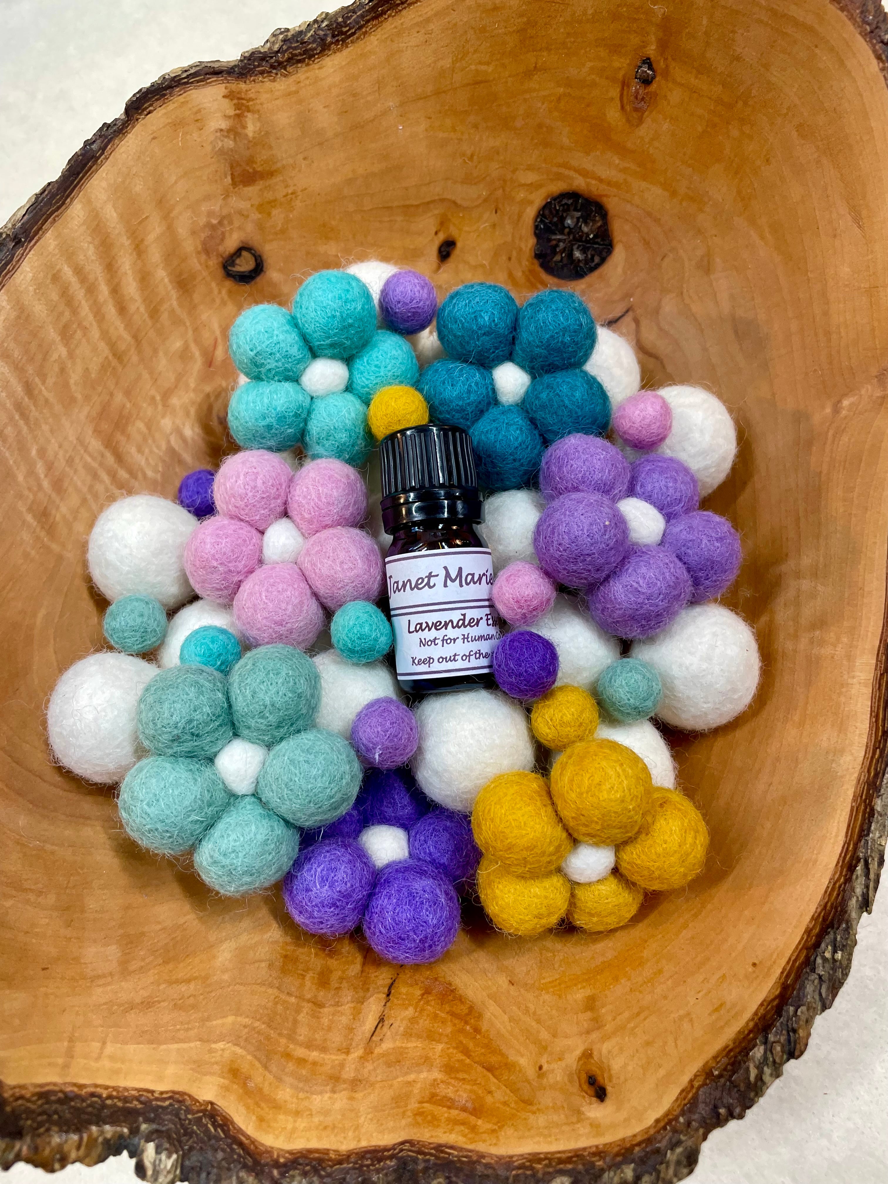 Flower Power Felt Potpourri Set