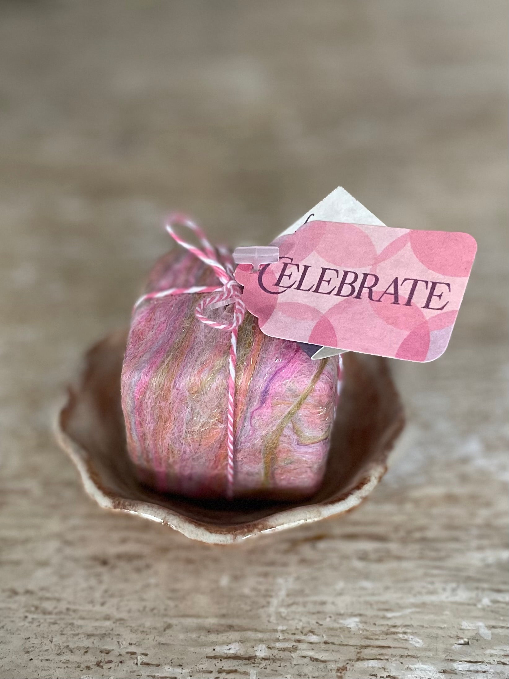 Celebration Gift Felted Soaps