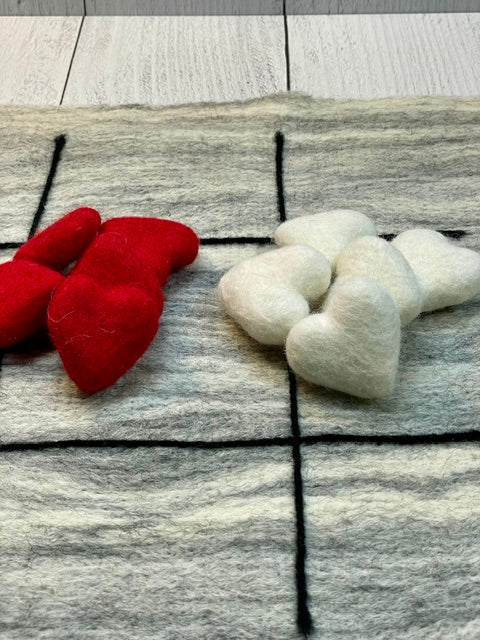 Valentine Heart Tic-Tac-Toe Game
