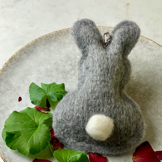 Easter Bunny Felted Soap Sachet - Multiple Colors & Scents