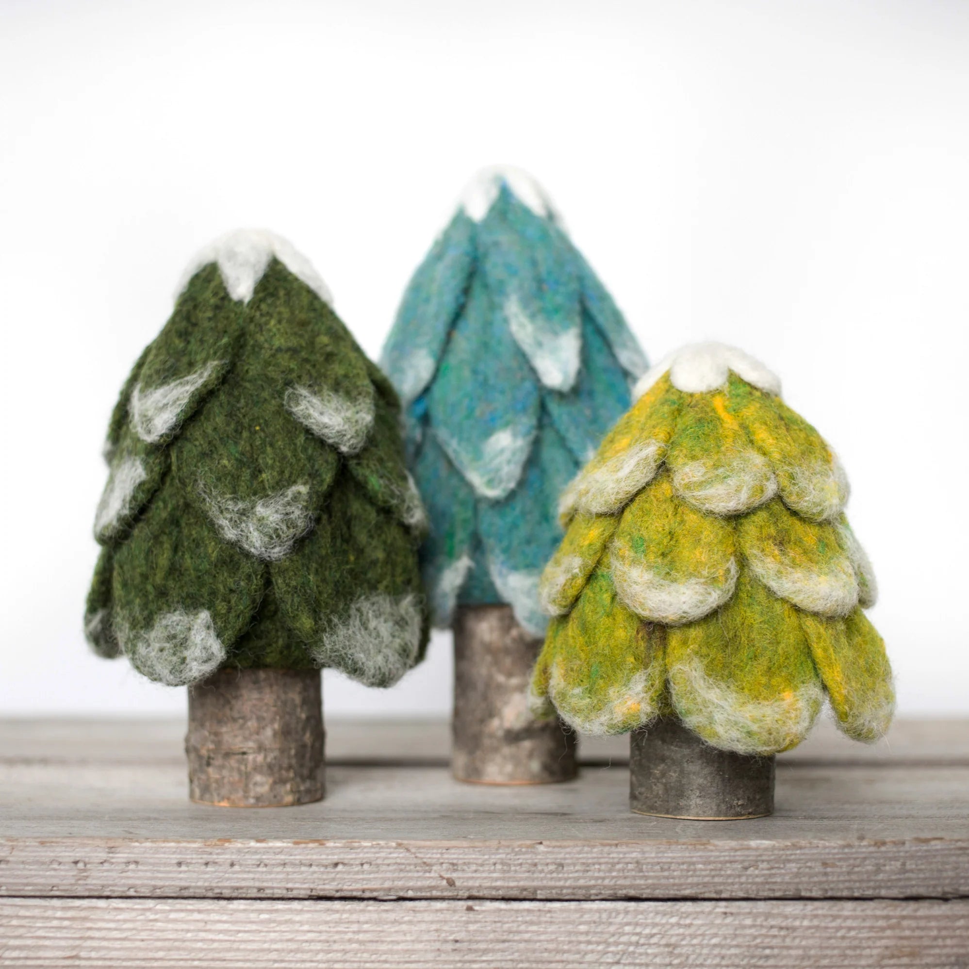 Evergreen Trees Needle Felting Kit