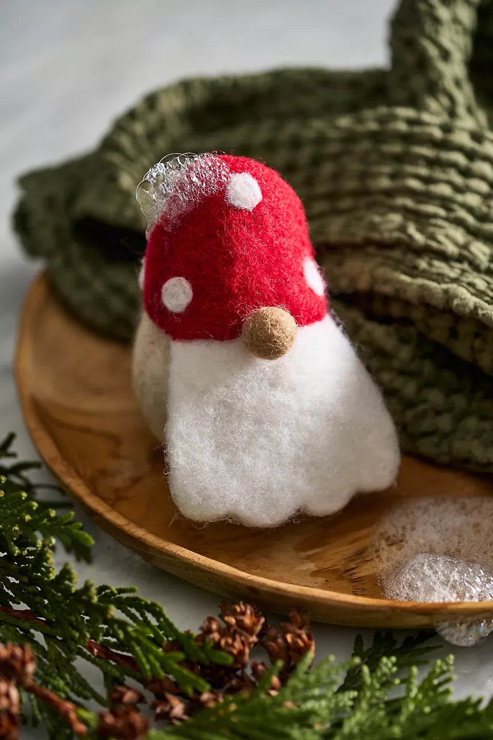 Gnome Felted Soap