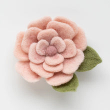 Load image into Gallery viewer, Pink Rose Mini Needle Felting Kit
