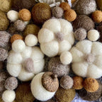 DIY Chai Latte Wool Garland Kit