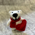 Felt Bear Ornaments