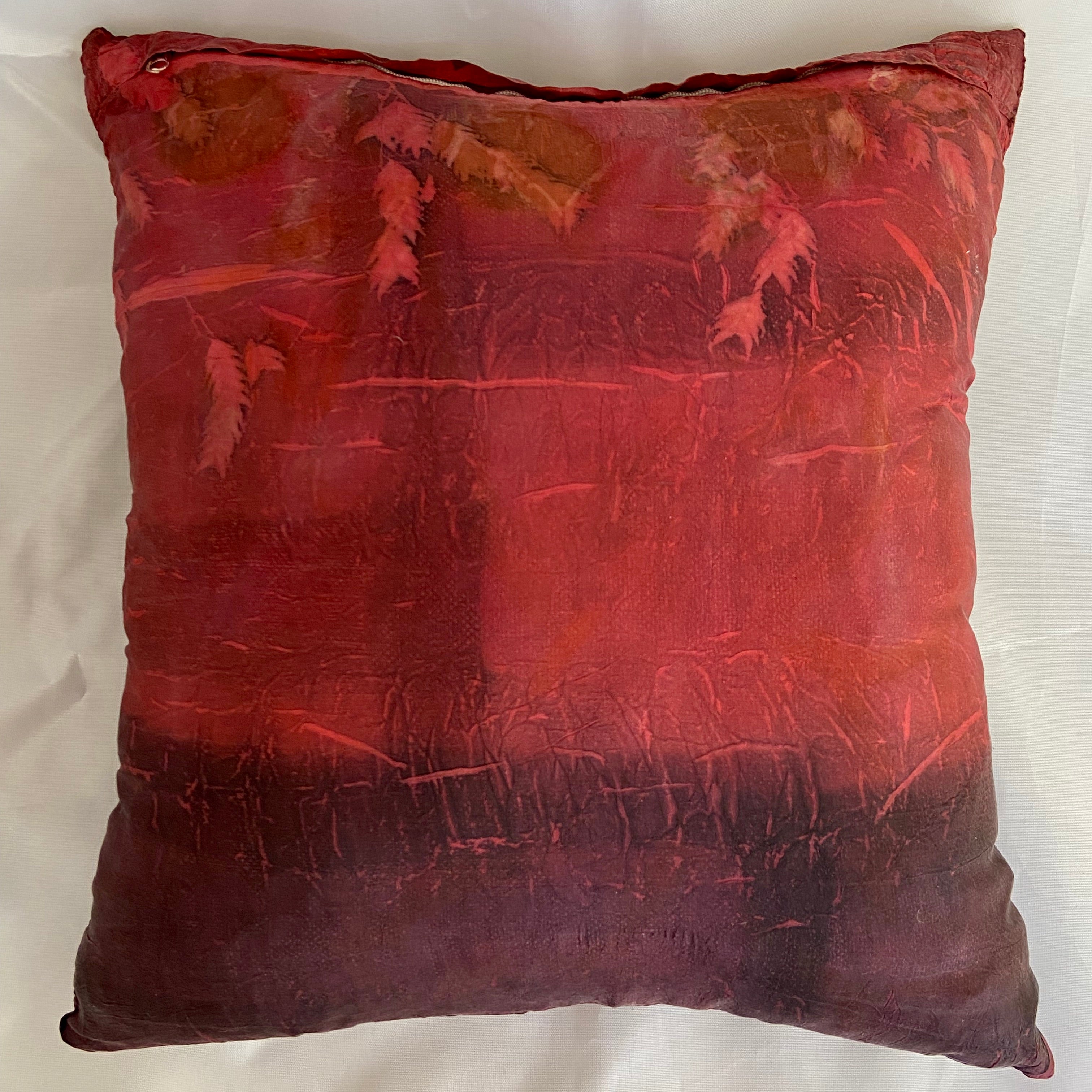 Botanically Dyed Accent Pillow