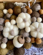 DIY Chai Latte Wool Garland Kit