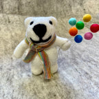 Felt Bear Ornaments