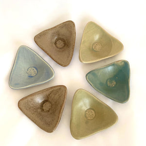 Triangle Ceramic Soap Dish