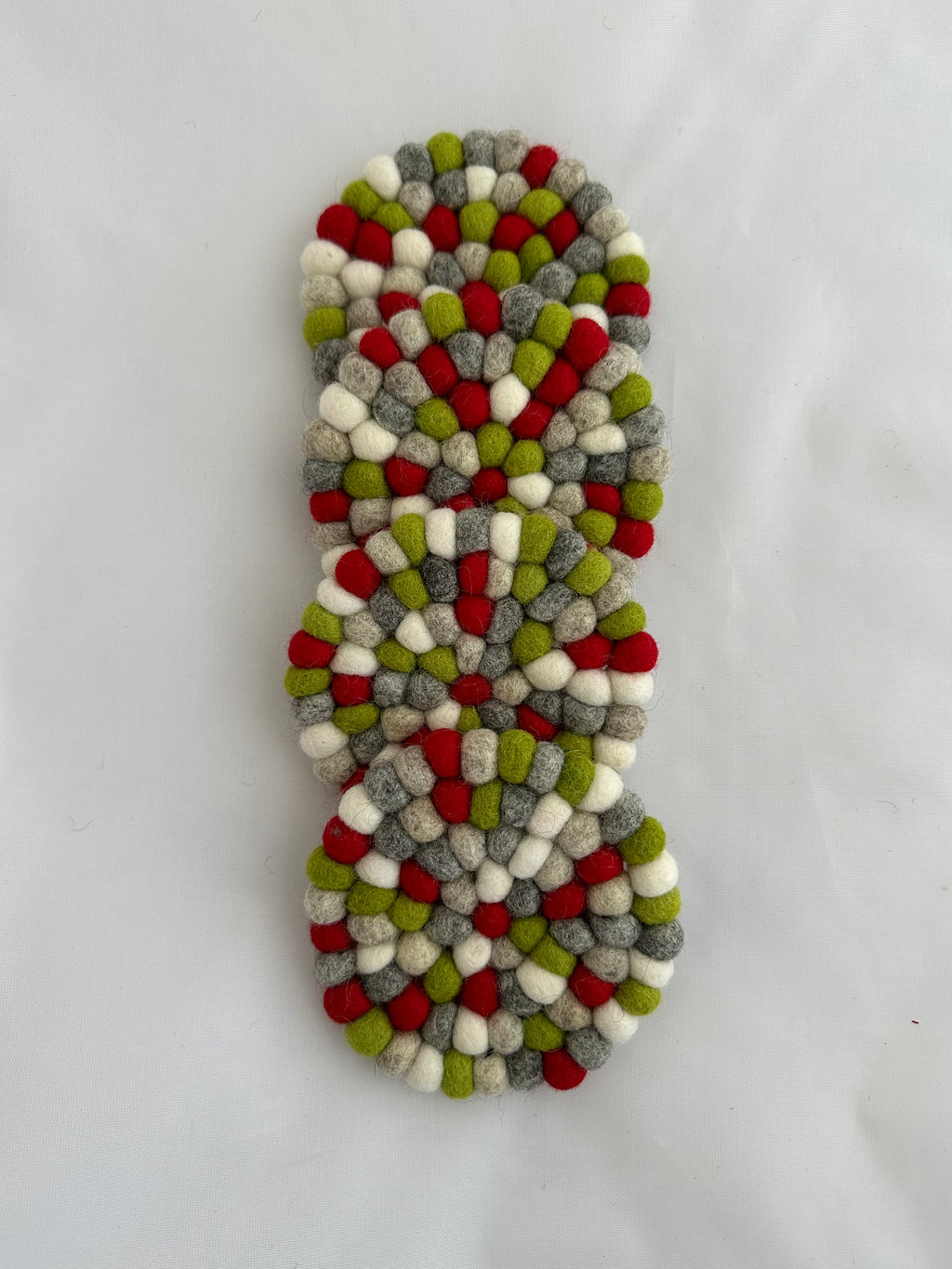 Felt Ball Coasters - Set of 2