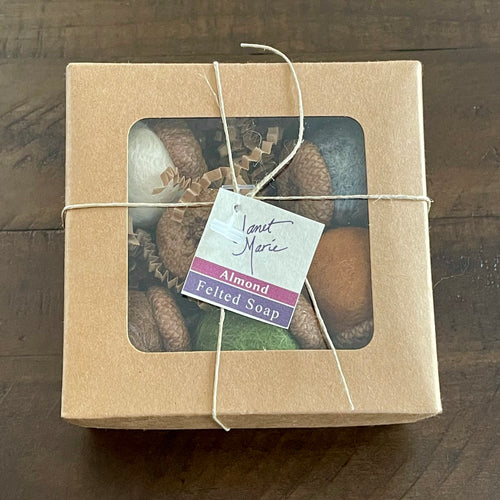 Felted Acorn Soaps - Set of 6